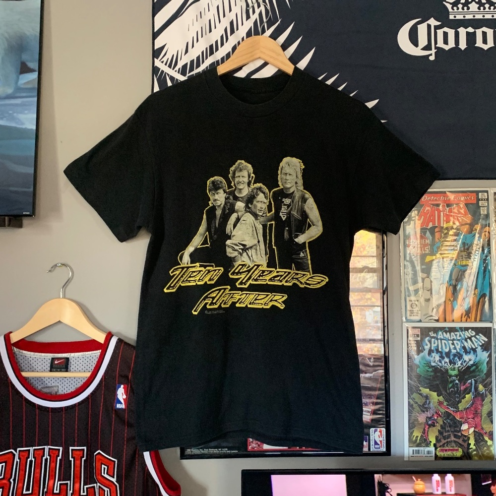Vintage 1989 Ten Years After Pre-Vue Tour T-shirt